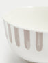 12 Piece Linear Striped Dinner Set